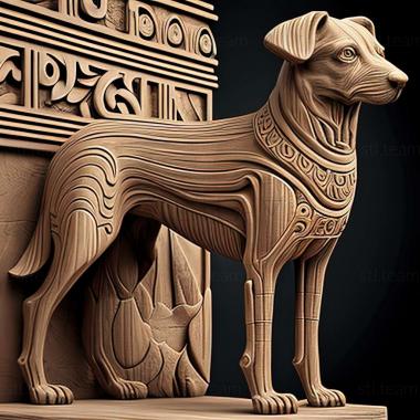 3D model The Canaanite dog (STL)